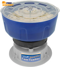 Quick-n-ez Vibratory Case Tumbler With Clear Viewing Lid And Durable 