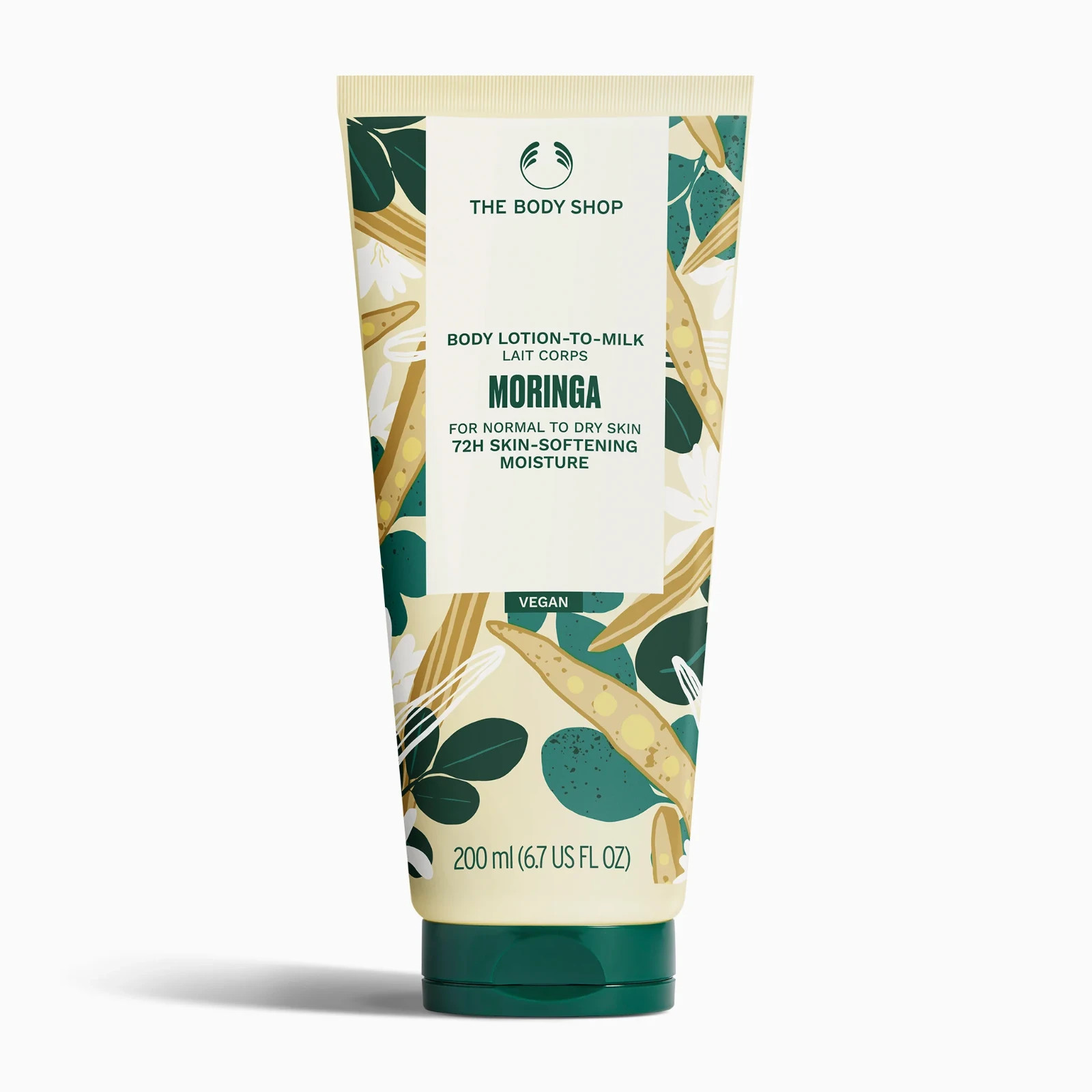 THE BODY SHOP Moringa Body Lotion-To-Milk for Normal to Dry Skin 72H Moisture