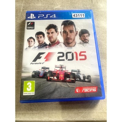 F1 2015 (Sony Playstation 4, 2015) Codemasters Simulation Racing Videospiel CIB