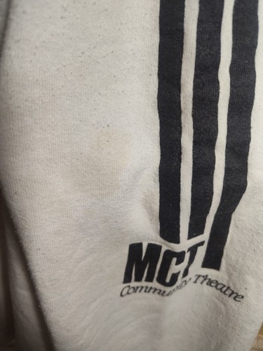 Vtg Jerzees The Little Rascals MCT Sweatshirt Adult L White 80's Single Stitch - Picture 10 of 13