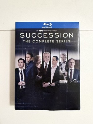 Succession Complete Series Blu-ray Seasons 1-4 Box Set Brian Cox Jeremy Strong