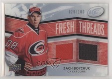 2008-09 Upper Deck Ice Fresh Threads PETG 29/100 Zach Boychuk #FT-ZB 0a4