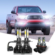 For Toyota Tacoma Cab Pickup 2.7l 4.0l 05-11 Led Headlight Fog Lights Bulbs For Toyota Tacoma Cab Pickup 2.7l 4.0l 05-11 Led Headlight Fog Lights Bulbs