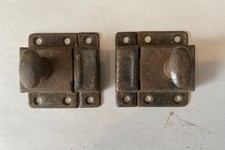 2 Vintage Cupboard /Cabinet Door Latches