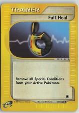 Full Heal 154/165 Common Expedition Base Set Pokemon Reverse Holo Heavily Played on eBay