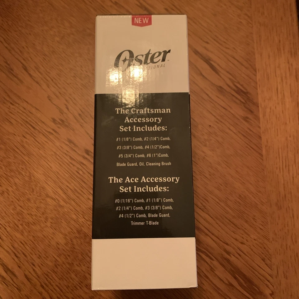 Oster профессиональный комбинированный комплект для стрижки волос, регулируемая машинка для стрижки и мини триммер Ace - Изображение 3 из 4