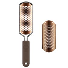 OUKEYA Foot Rasp and File   Premium Stainless 1 Count Pack of 1 , Khaki