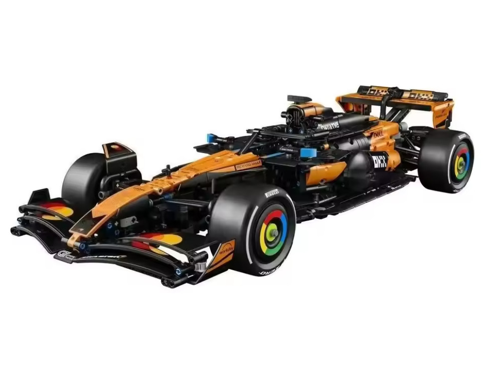 Maquette McLaren MCL39 F1 à l'échelle 1:8 avec 1675 pièces pour adultes