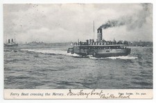 Birkenhead (later GWR Great Western Railway) CHESHIRE Mersey Ferry PC 1905
