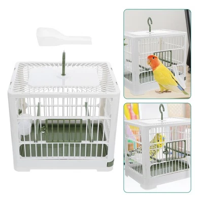 Cage À Oiseaux Moyenne Perruche Décorative Jouets Pour Perroquets - Photo 1/4