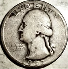 1932-D Washington Silver Quarter 25c Key Date Denver Mint VG