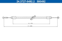 Handbremsseil Bremsseil FüR Mercedes-Benz Viano W639 Vito Bus Vito/Mixto Kasten