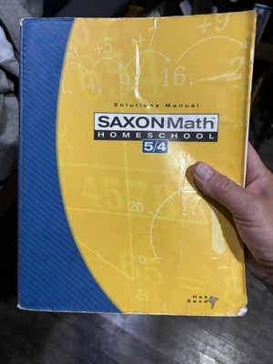 Saxon Math Homeschool 5 / 4 by Stephen Hake