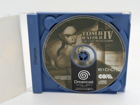 Sega Dreamcast Tomb Raider 4 The Last Revelation OVP | CIB