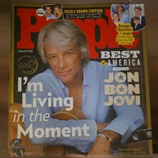 People Magazine   Best Of America Jon Bon Jovi I'm Living In The Moment 