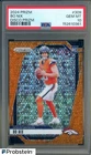 2024 Panini Orange Disco Prizm #309 Bo Nix Denver Broncos RC Rookie PSA 10