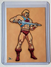 He-Man Limited Artist Signed “Masters Of The Universe” Trading Card 6/10