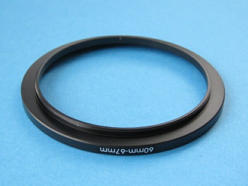 60mm to 67mm Step Up Step-Up Ring Camera Lens Filter Adapter Ring 60mm-67mm - Picture 2 of 2