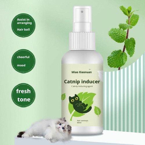 Catnip Spray for Cats Portable Fun for Indoor Cat & Kittens Interactive - Picture 5 of 8