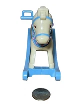 Doll's Toy Hobby Horse / Rocking Horse from Simba brand - Pastel Colors