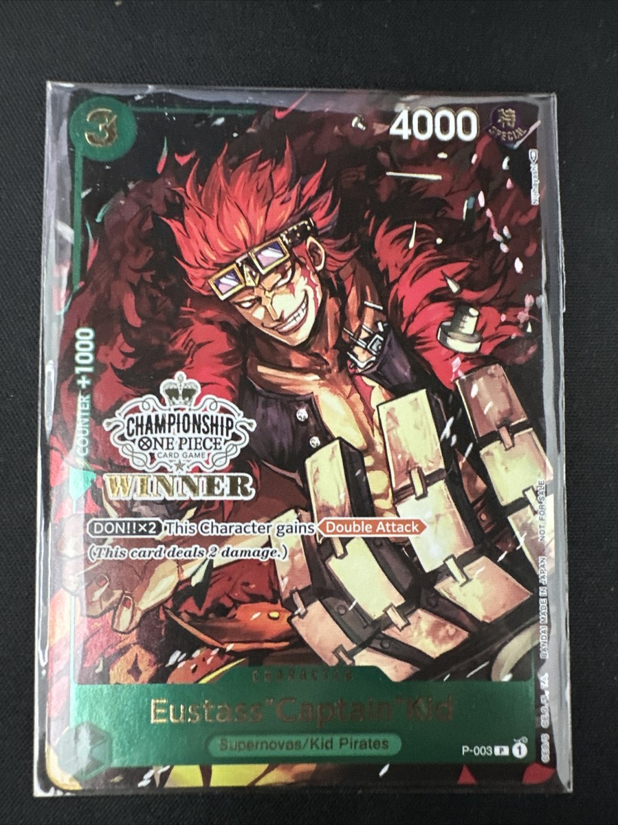 ONE PIECE Card Game Eustass “Captain” Kid P-003 Store ONE PIECE Card Game Eustass “Captain” Kid P-003 Store