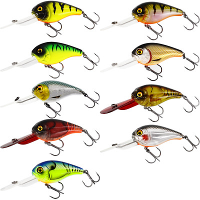Westin Megabite DR Crankbait Floating 7cm 30g - Wobbler, Kunstköder, Barschköder