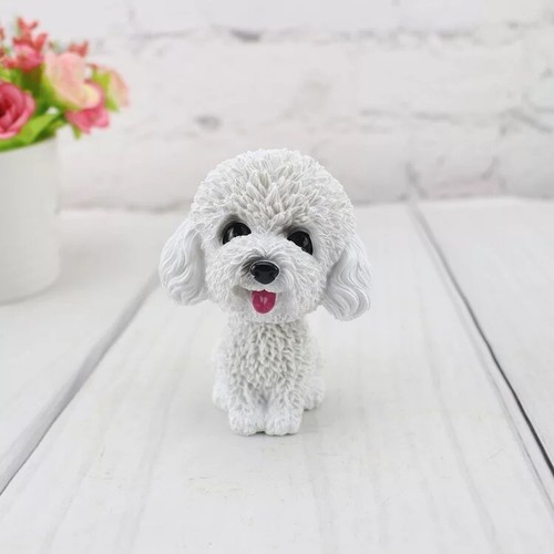 Car Bobblehead Dashboard Decor Nodding Puppy Toys Shaking Head Dog