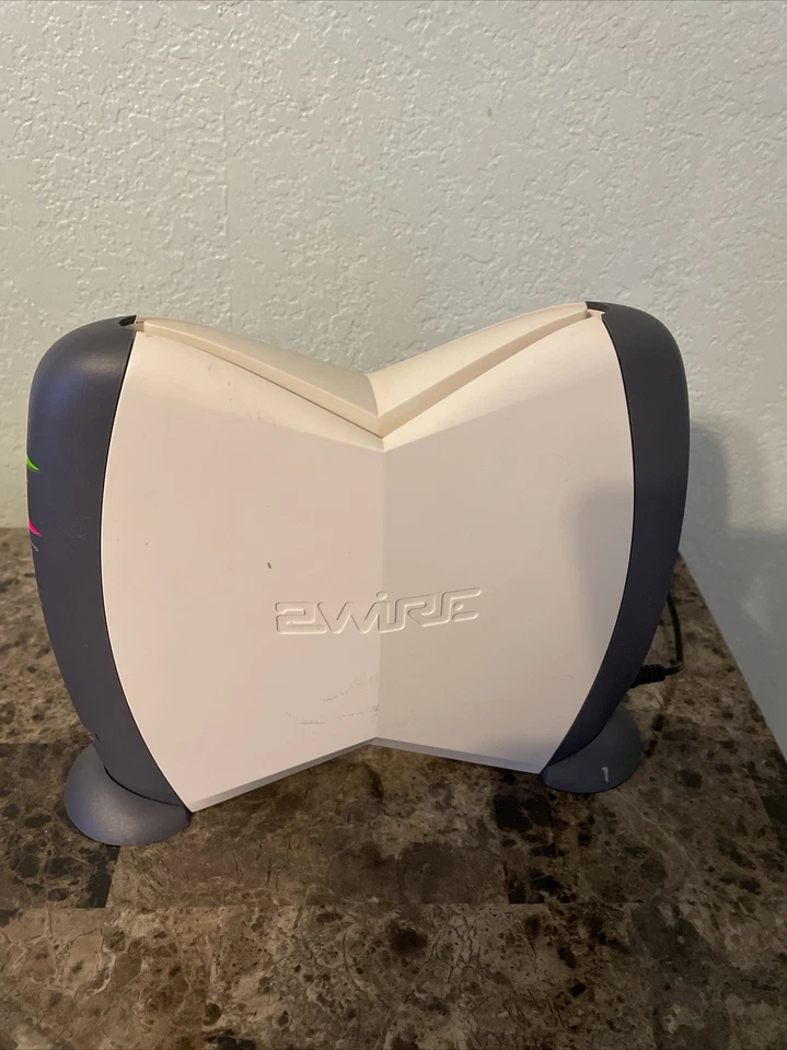 2Wire Home Portal 1000HW Wireless DSL Modem & Network Router w/ Power Supply  - Image 2 of 4