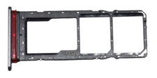 OEM MOTOROLA MOTO E40 XT2159-3 REPLACEMENT GREY MICRO SD DUAL SIM CARD TRAY