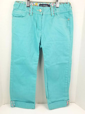 Mini Boden Teal Big Girl's Jean Capri Pants Size 12Y