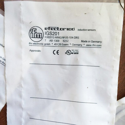 IFM IGS201  Inductive Sensor Threaded Type 10...30 DC PNP/NPN New