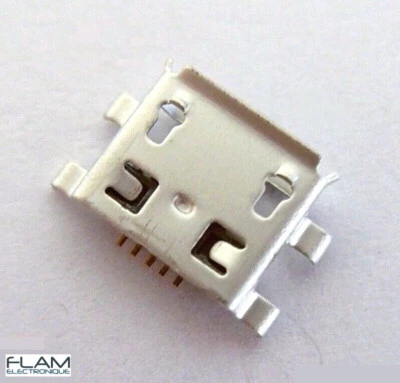 Connecteur à souder micro USB type B femelle / female connector to solder
