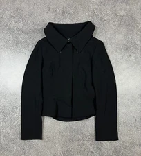 Max Mara Jacket Blazer Womens Coat Avantgarde Wool Rundholz Style 42