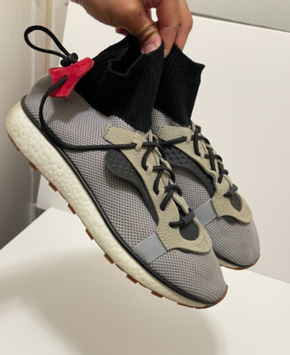 Adidas x Alexander Wang AW Run Running Shoes Mens 10 Grey Sneakers CM7826 boost