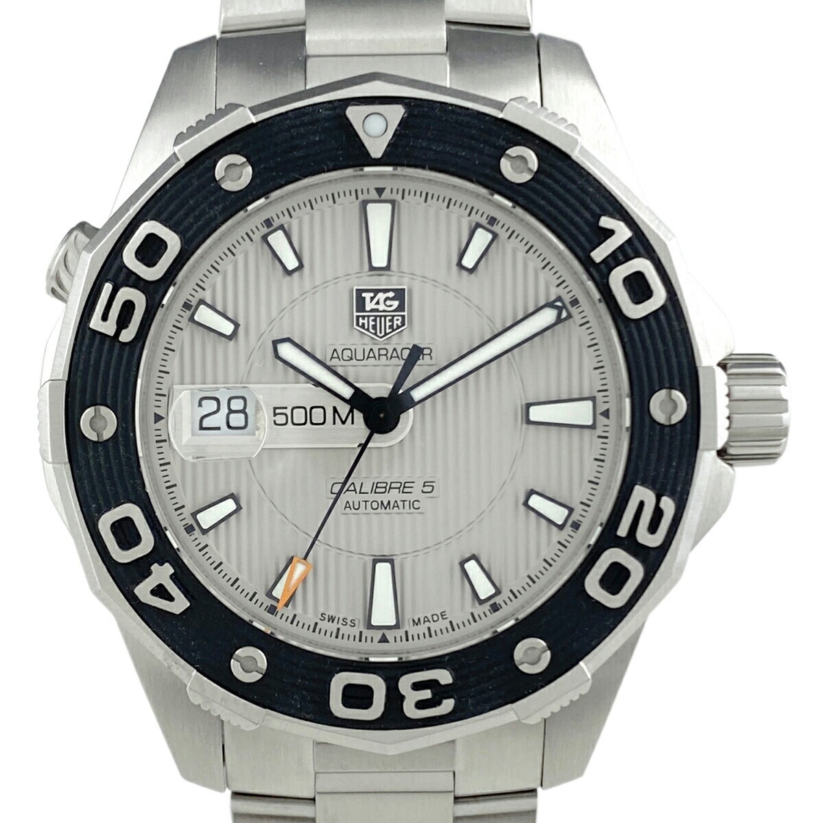 USED TAG HEUER Aquaracer Caliber 5 WAJ2111.BA0870 Men's USED TAG HEUER Aquaracer Caliber 5 WAJ2111.BA0870 Men's
