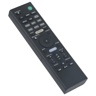 RMT-AH400U Remote Control Replace for Sony Speaker System HT-Z9F SA-Z9F SA-WZF9
