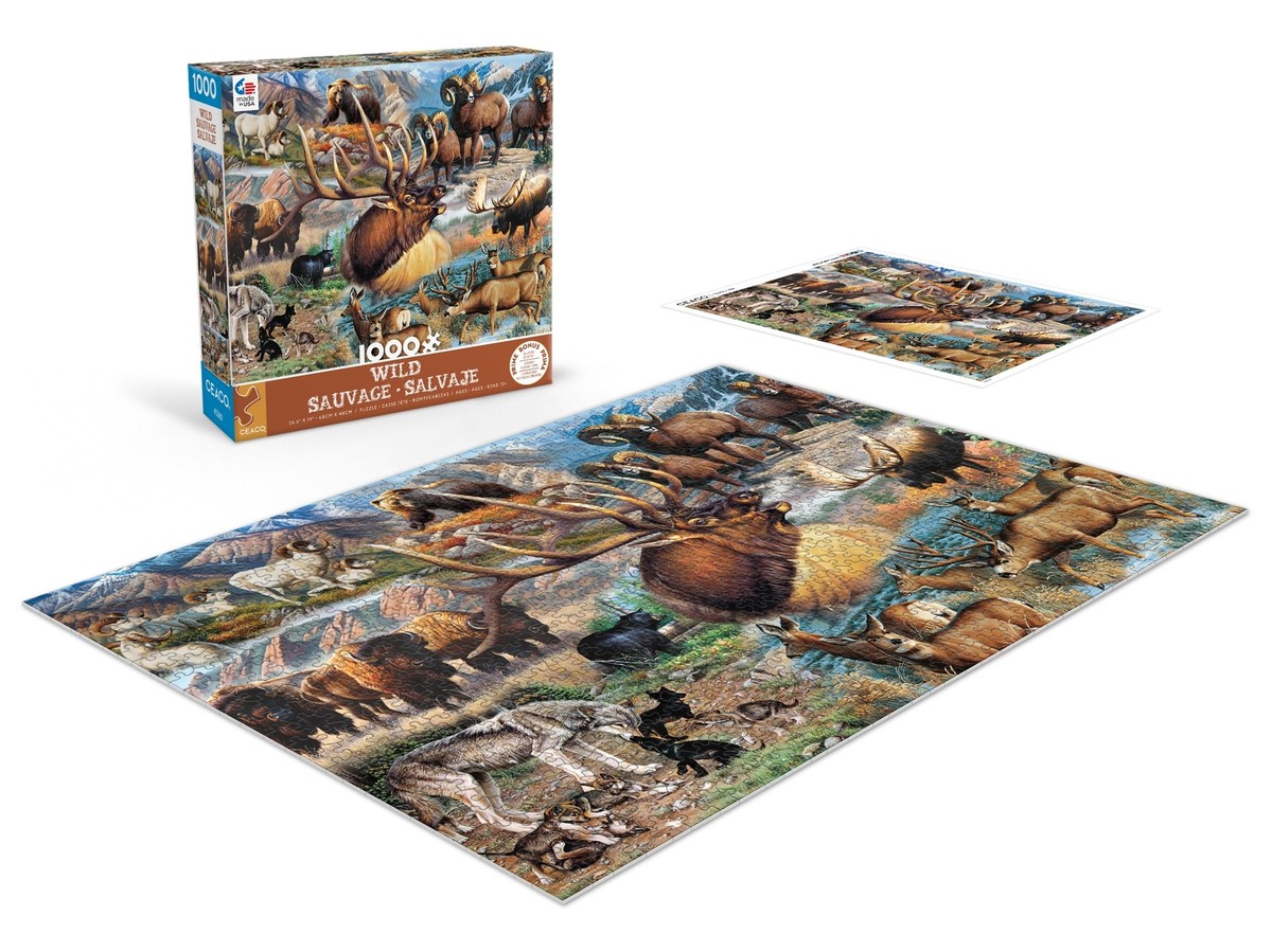 Ceaco - Wild - America The Wild - 1000 Piece Jigsaw Puzzle