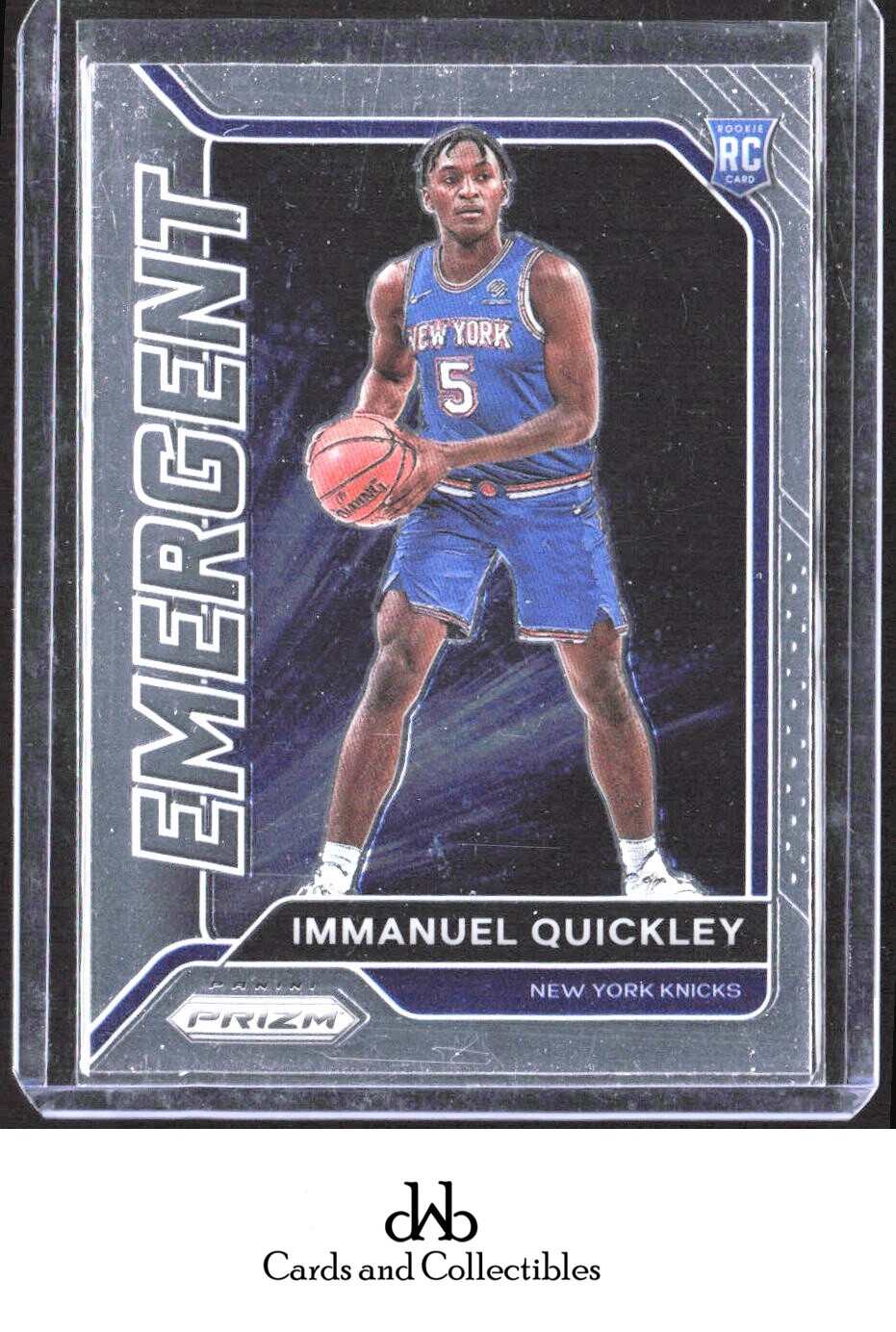 2020-21 Panini Prizm #8 Immanuel Quickley Emergent