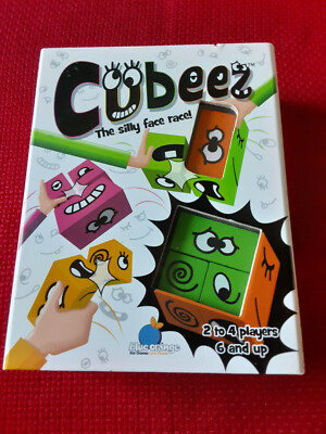 Cubeez - The Silly Face Race Game by Blue Orange Games - 2 to 4 players 2018