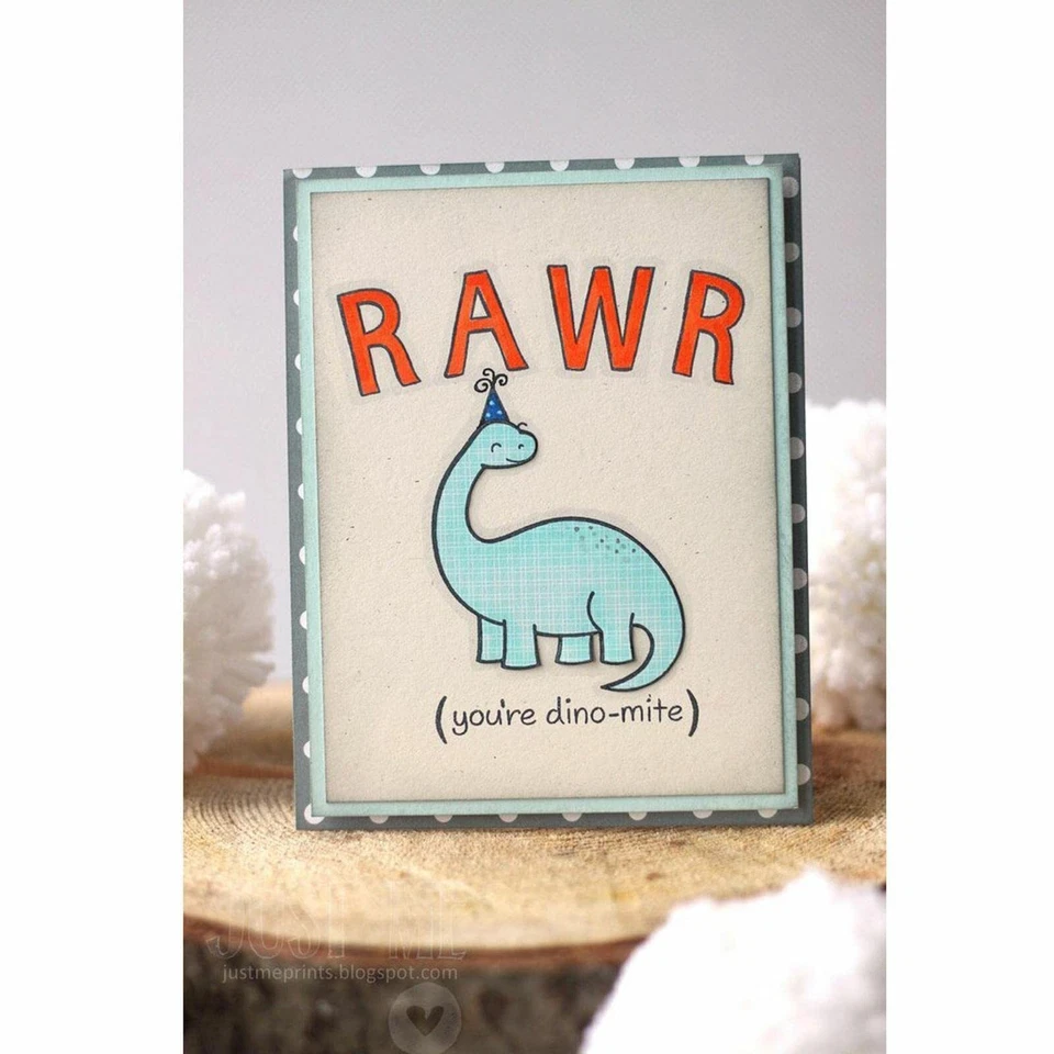 Estampillas transparentes - Critters del pasado LF602 Foto 4 de 4