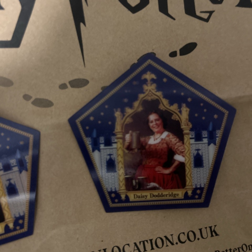 Harry Potter Garrick Ollivander & Daisy Dodderidge Wizard Chocolate