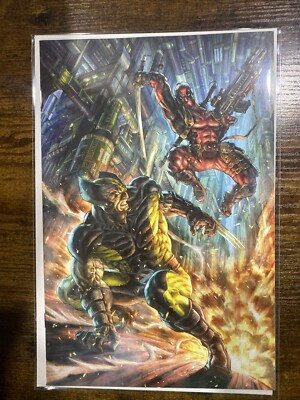 WOLVERINE #20 * NM+ * ALAN QUAH EXCLUSIVE VIRGIN VARIANT DEADPOOL X-MEN    