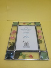 Vintage Inspirations by Heirloom Metal and Glass Pressed Flower Picture Frame