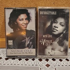 Natalie Cole Cassette Tape Lot of 2 Unforgettable I've Got Love on my Mind 05
