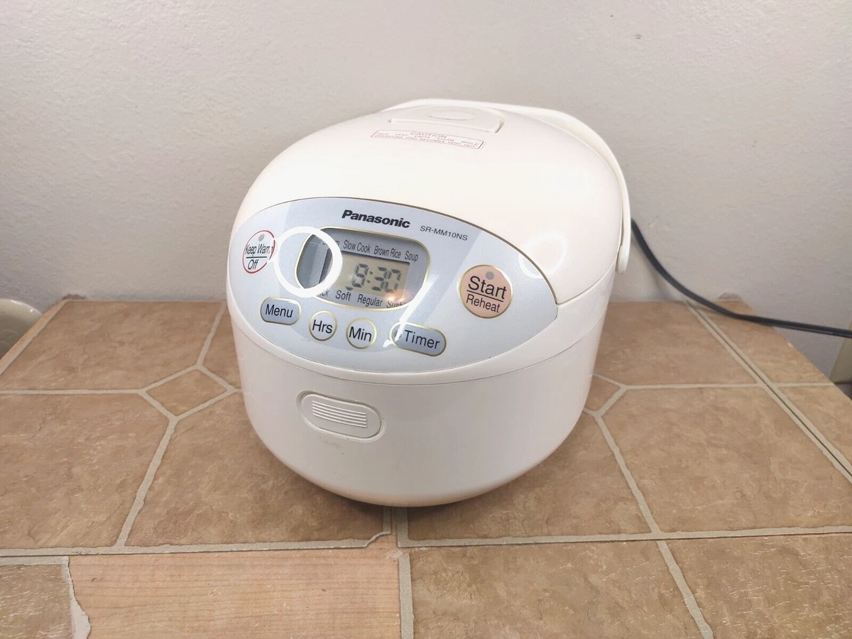 Panasonic 5.5 Cup White Rice Cooker 