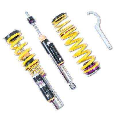 KW Gewindefahrwerk V4 Variante 4 INOX für Dodge Challenger SRT Hellcat Mod. 15- 