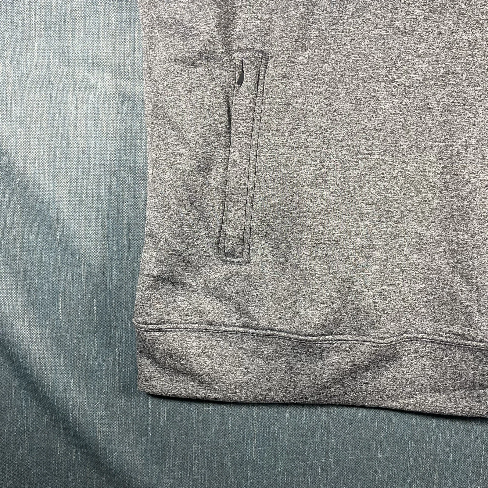 VETEMENTS Felpa con cappuccio uomo Knights Apparel Nittany Lions grigio blu maglione manica lunga taglia M