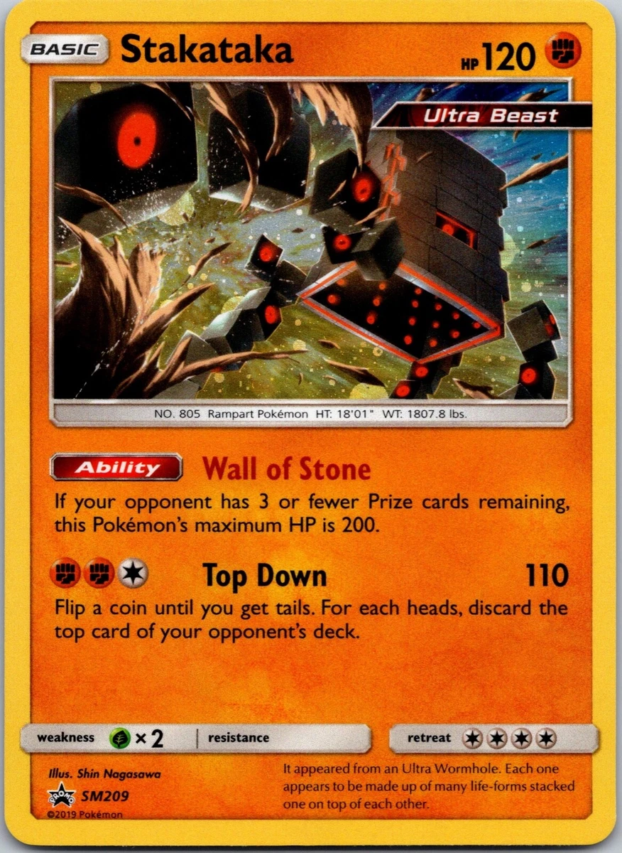 おさたか　XL Stakataka Pokémon TCG Cards for sale | eBay