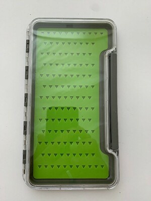 Fly Fishing Box Flies Case Waterproof Fly Lure Box Deep Slot Hooks Midge HB99