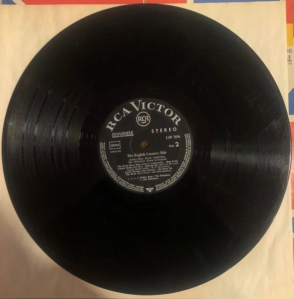 Bobby Bare/The Hillsiders, LP, VG, The English Countryside, LSP-3896, (German) - Image 4 of 4